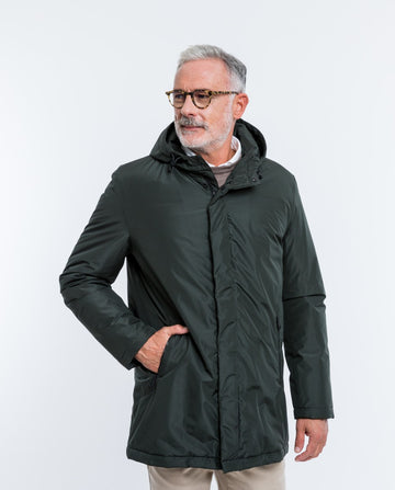 Dark Green Jacket 100% Poliester